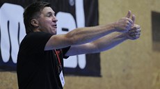 Trenér Brna Andrej Titkov. Trenér Brna Andrej Titkov.