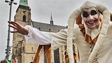 Průvod Vendelín zahájil v Plzni kulturní sezonu a otevřel Nové divadlo. Průvod Vendelín zahájil v Plzni kulturní sezonu a otevřel Nové divadlo.