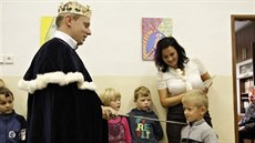 Pasování prvňáčků v základní škole v Březové. Pasování prvňáčků v základní škole v Březové.