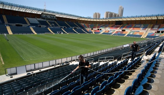 Teddy stadion v Jeruzalém.