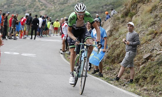 Robert Gesink pi pokusu o únik ve druhém týdnu Vuelty