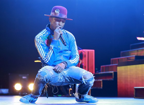 N.E.R.D k nám míí poprvé, Pharrell Williams sám u u vystupoval v roce 2014 v praské O2 aren.