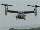 Americk konvertopln CV-22B Osprey na Dnech NATO v Ostrav