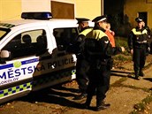 Sokolovští strážníci kontrolovali bezdomovce. Vzali s sebou i primářku kožního... Sokolovští strážníci kontrolovali bezdomovce. Vzali s sebou i primářku kožního...