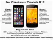 Srovnn iPhone 6 a Nexusu 4