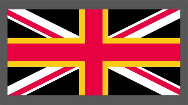 Britsk vlajka nahrazen skotsk k waleskm
