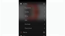 iOS 8 - bohatí monosti úpravy fotografií.