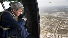 éf americké diplomacie John Kerry pistává v Bagdádu (11. záí 2014)