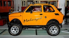 Verze Fiatu 126p s názvem Little Samurai (Technické a dopravní muzeum ve...