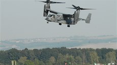 Americký konvertoplán CV-22B Osprey na Dnech NATO v Ostrav