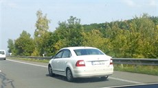 Čtenář iDNES.cz zachytil novou škodovku. Čtenář iDNES.cz zachytil novou škodovku.