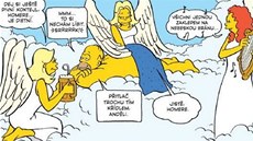 Z komiksu Simpsonovi - Píbhy ze záhrobí