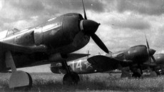 Lavočkiny La-5FN československých pilotů bojujících na východní frontě. Lavočkiny La-5FN československých pilotů bojujících na východní frontě.