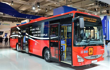 Nový autobus Iveco Crossway LE, který vysokomýtský výrobce dodá Deutsche Bahn.