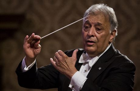 Dirigent Zubin Mehta na Dvoákov Praze