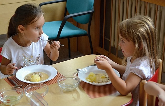 Školy a školky vaří co nejvíce z čerstvých potravin a dětem obědy chutnají. Školy a školky vaří co nejvíce z čerstvých potravin a dětem obědy chutnají.