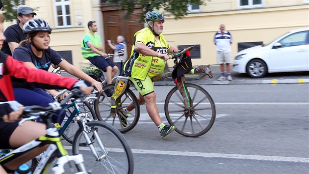 Brnem projely stovky lid na kolech pi cyklojzd Nakoleon.