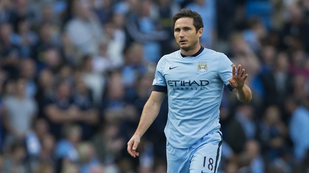 REAKCE? BEZ RADOSTI. Frank Lampard nijak nejásal, kdy pomohl Manchesteru City