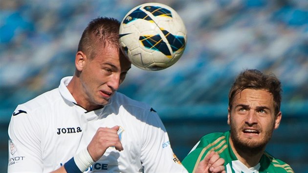 Momentka z duelu Ostrava - Bohemians 1905