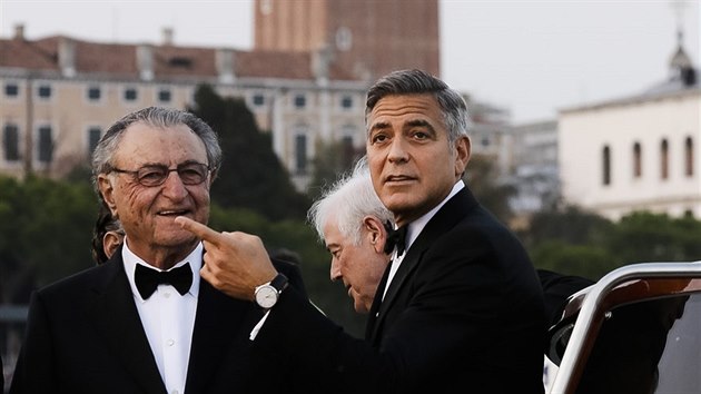 George Clooney a jeho tchn Ramzi Alamuddin