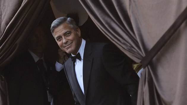 George Clooney vyhl hosty.