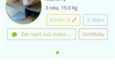 Svého psa si mete vyfotit a vytvoit mu profil.