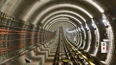 Nová část linky A pražského metra je krátce před dokončením, kompletně hotova... Nová část linky A pražského metra je krátce před dokončením, kompletně hotova...