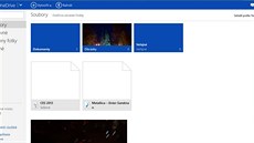 Internetové cloud úloit OneDrive