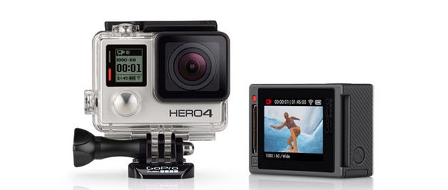 Nová verze outdoorové kamerky GoPro Hero 4. Nová verze outdoorové kamerky GoPro Hero 4.