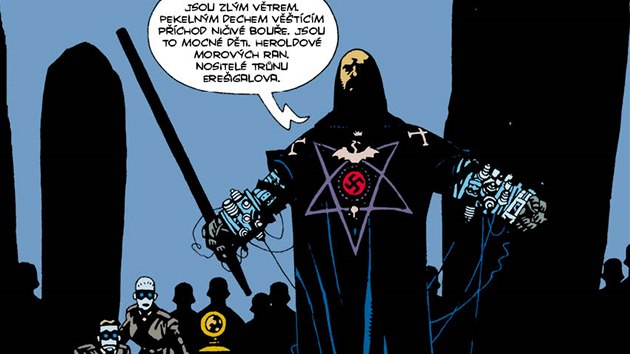 Z komiksu Hellboy - Pekeln kninice, kniha prvn