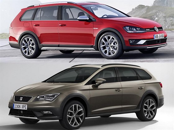 Volkswagen Golf Alltrack a Seat Leon X-PERIENCE