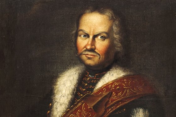 Frantiek baron Trenck na dobovém portrétu od neznámého malíe, který je nyní k...