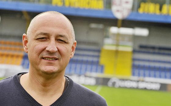 Trenér jihlavských fotbalist Roman Kuera.