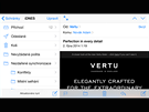 iPhone 6 Plus - zobrazení e-mailového klienta na íku.