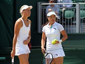 Andrea Hlavkov a eng ie se rad ped vmnou ve Wimbledonu