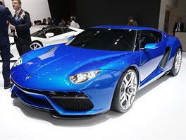 Lamborghini Asterion je koncept dvoumístného gran turisma, tedy auta pro rychlé...