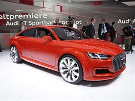 Audi pivezlo ptidveové TTko. Koncept stylového kupé pojmenovali Sportback....