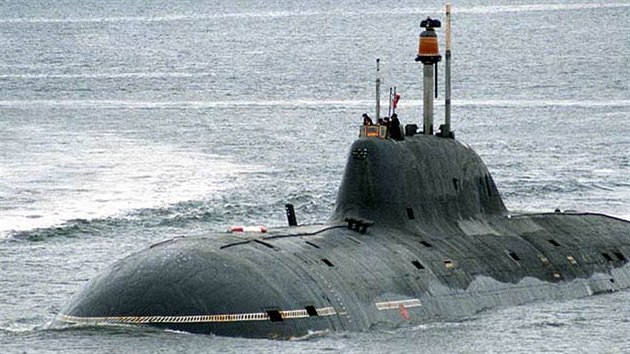 Ruská jaderná ponorka tídy Akula