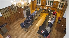 Členové zlínského Rotary klubu se pravidelně scházejí v Baťově vile, program... Členové zlínského Rotary klubu se pravidelně scházejí v Baťově vile, program...