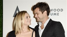 Diane Krugerová a Joshua Jackson (Los Angeles, 1. íjna 2014)