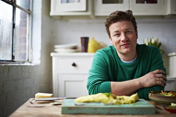 Jamie Oliver v knize Save with Jamie, která práv vyla v eské verzi s titulem...