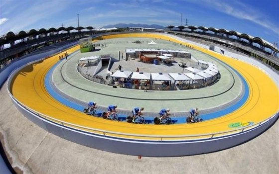 Velodrom na Guadeloupu, djit mistrovství Evropy.