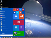 Nov nabdka Start ve Windows 10