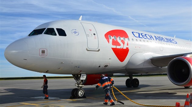 Airbus A319 eských aerolinií