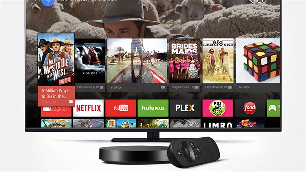 Z obrázku by se mohlo zdát, e se nový set-top box Nexus Player obejde bez...