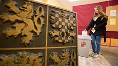 Druhé kolo voleb do Senátu ve školce ve Vysoké nad Labem. (17. října 2014) Druhé kolo voleb do Senátu ve školce ve Vysoké nad Labem. (17. října 2014)