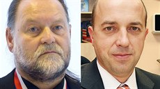 Lumír Aschenbrenner, starosta Slovan a Václav Šimánek, ČSSD Lumír Aschenbrenner, starosta Slovan a Václav Šimánek, ČSSD