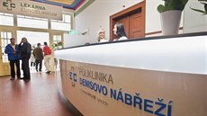 Nové opravená poliklinika na Denisově nábřeží v Plzni. Nové opravená poliklinika na Denisově nábřeží v Plzni.