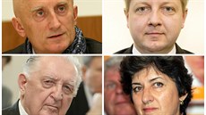 Nahoře kandidáti do Senátu za Uherskohradišťsko Ivo Valenta (vlevo) a Pavel... Nahoře kandidáti do Senátu za Uherskohradišťsko Ivo Valenta (vlevo) a Pavel...