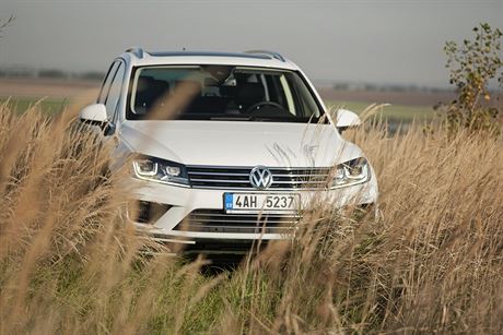 Volkswagen Touareg v úprav pro Stratocaching